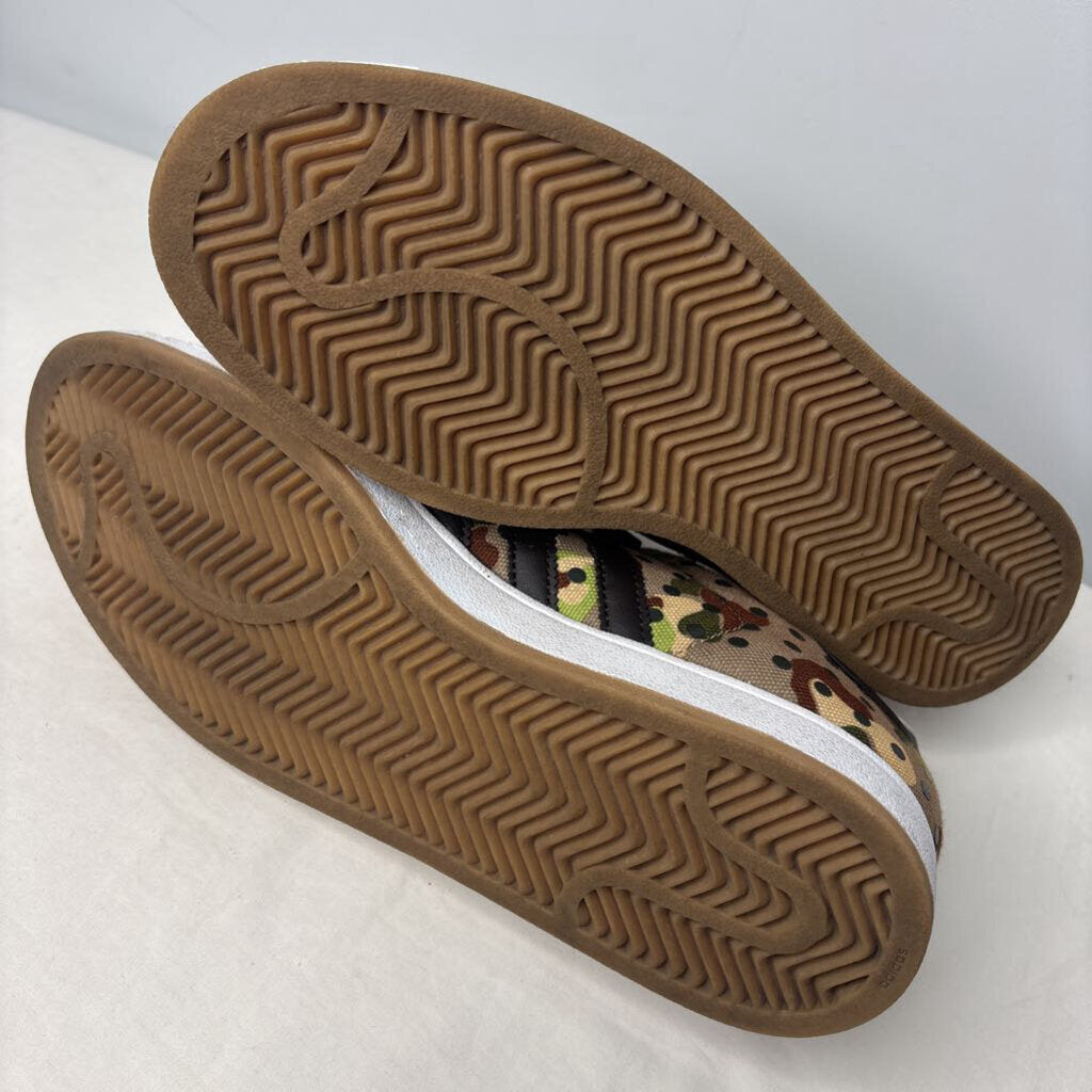 Adidas Shoes 9.5 Tan/Green/Brown