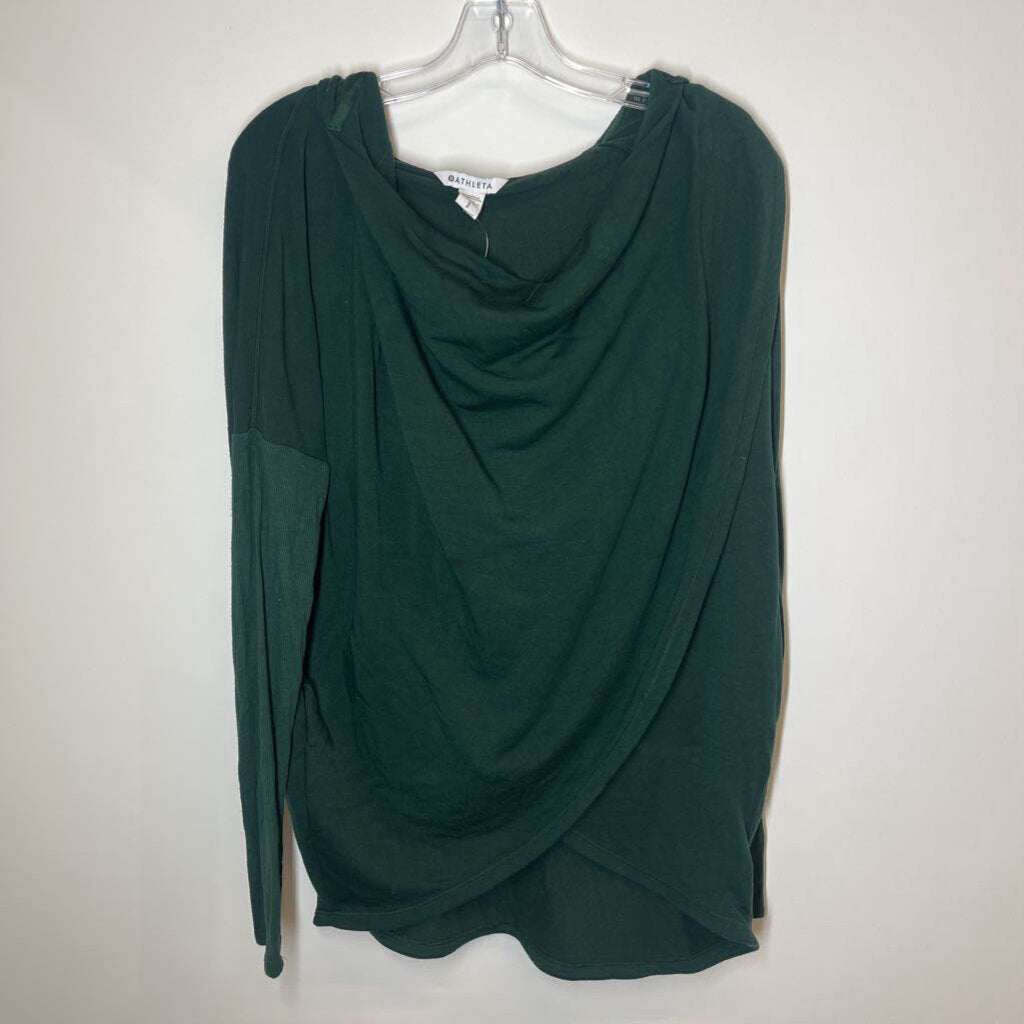 Athleta Athletic Tops S Green