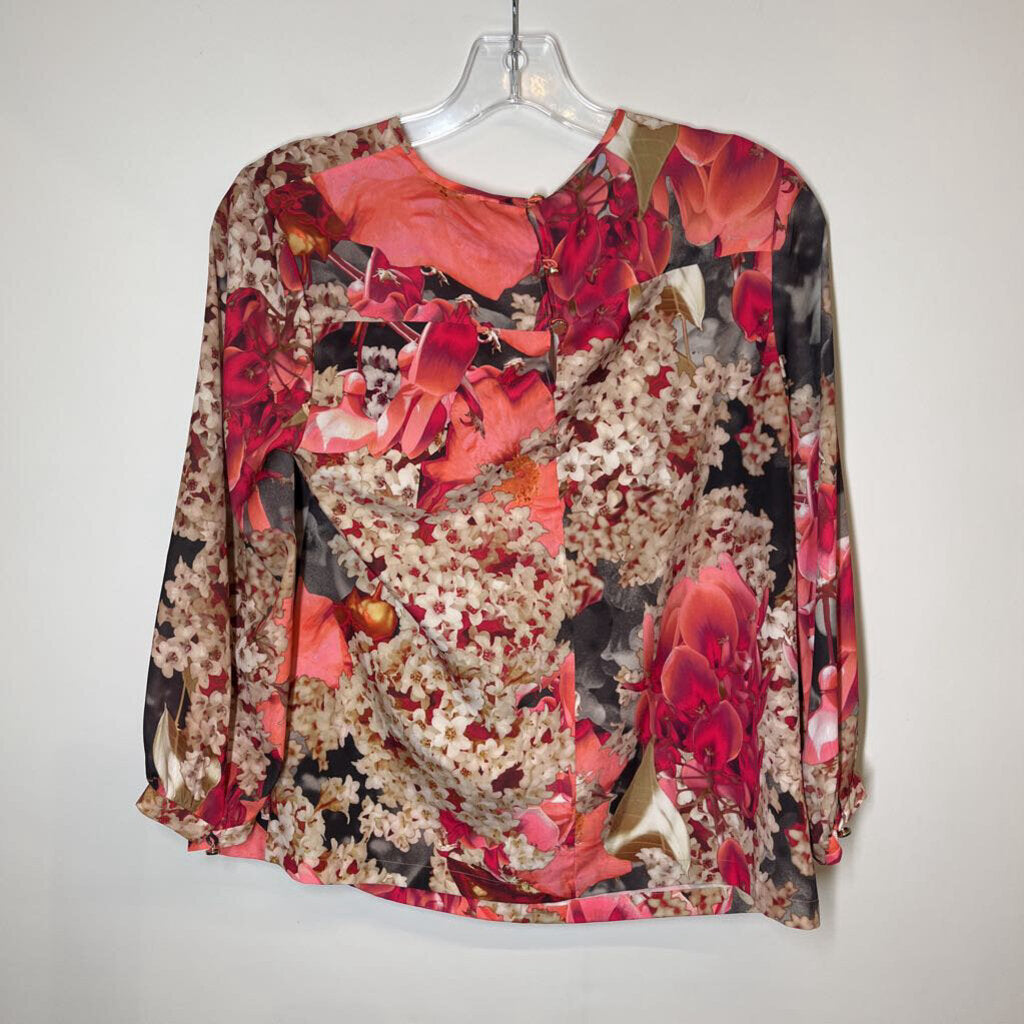 Ted Baker Long Sleeve 2/XS Pink Floral