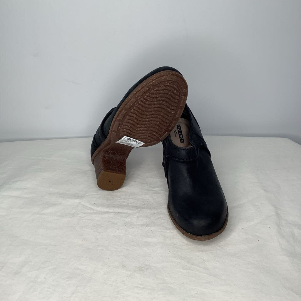 Clarks Shoes 7.5 Black/ brown