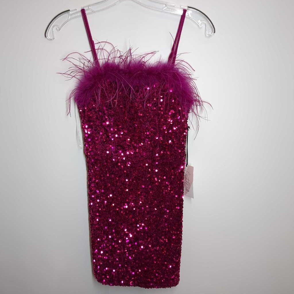 Crystal Doll Homecoming Dress S Pink