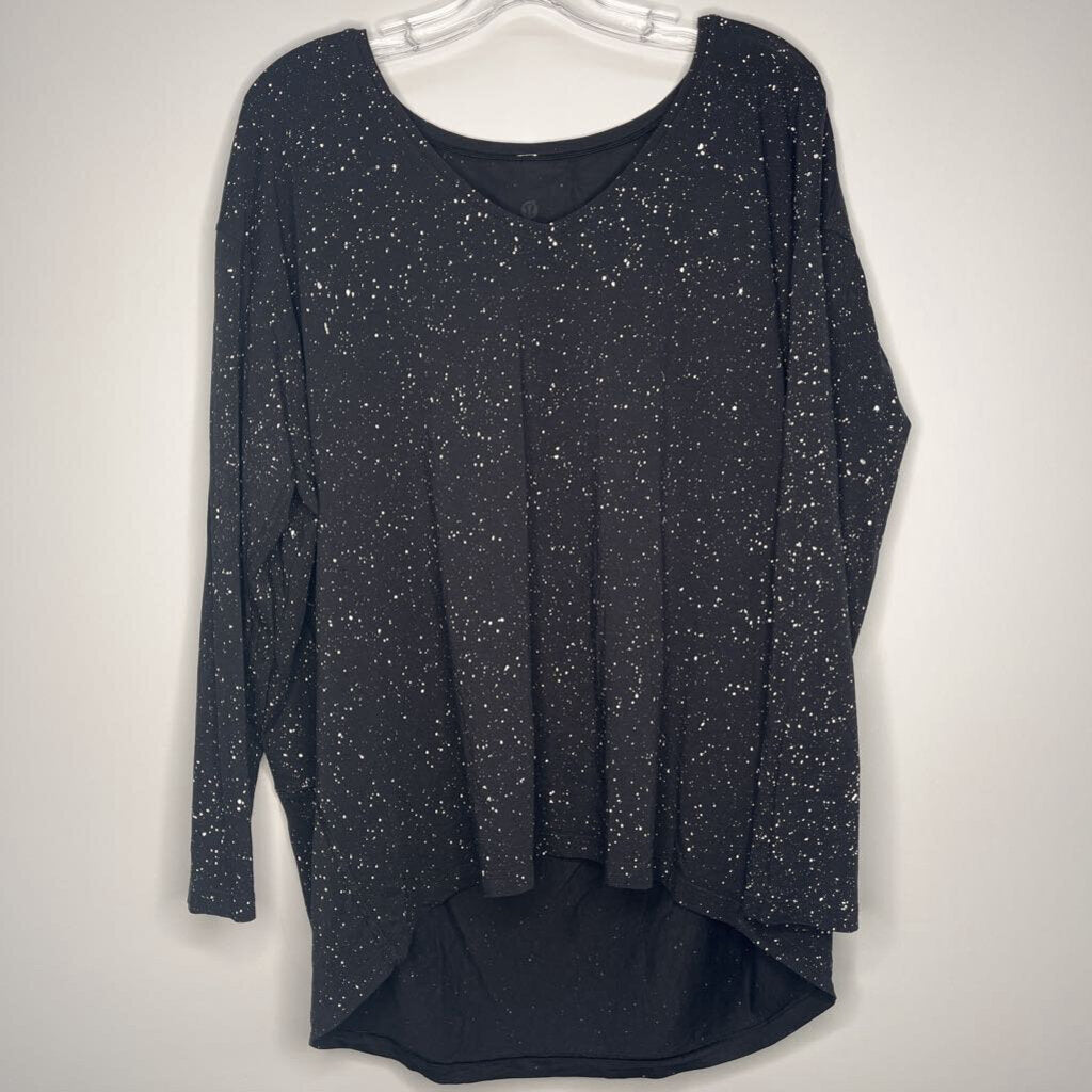 Lululemon Athletic Tops L BLCK Speckled