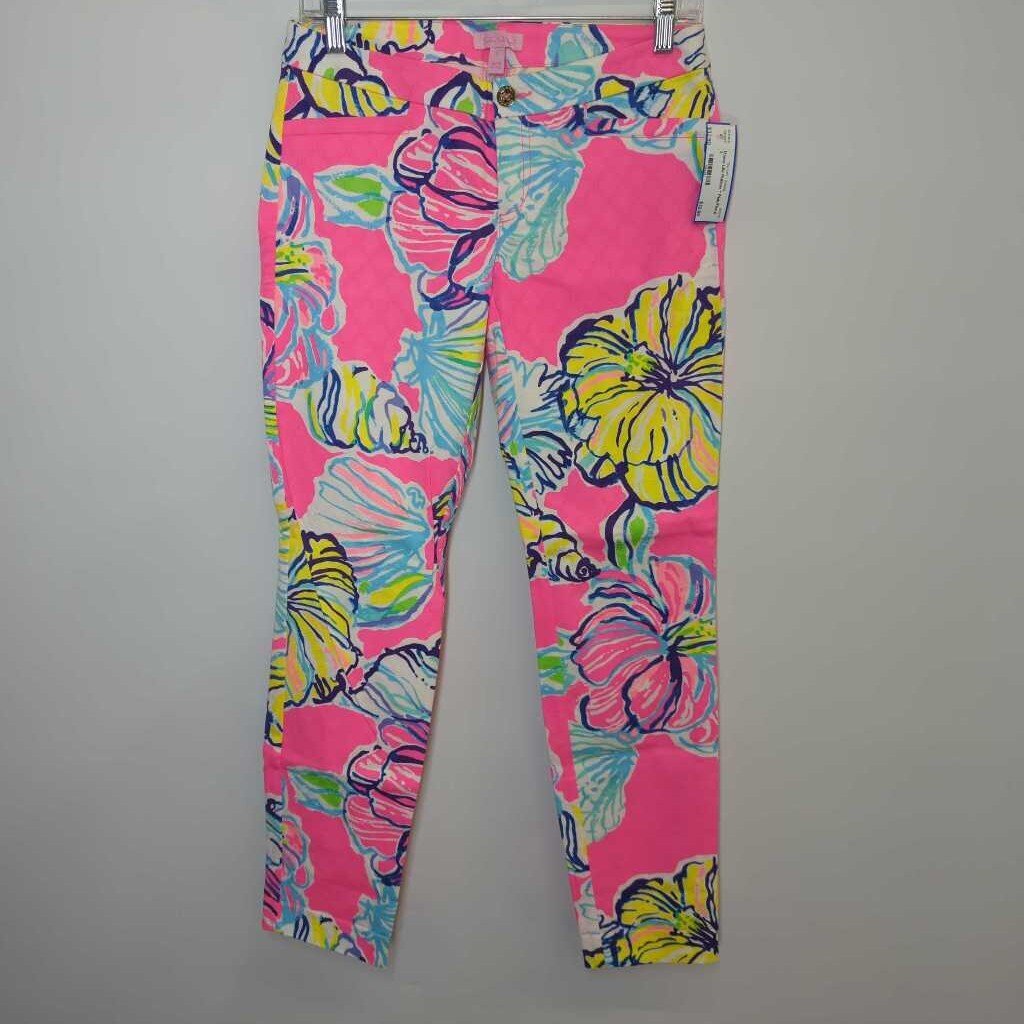Lilly Pulitzer Pants 2 Pink/Floral