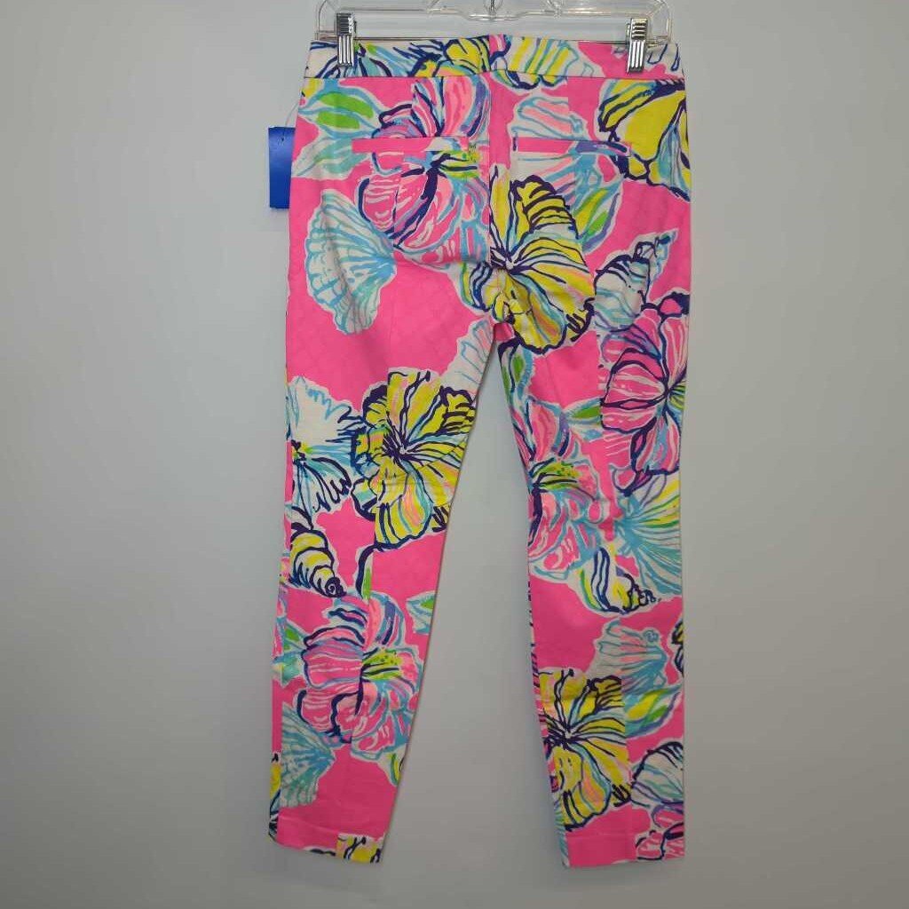 Lilly Pulitzer Pants 2 Pink/Floral