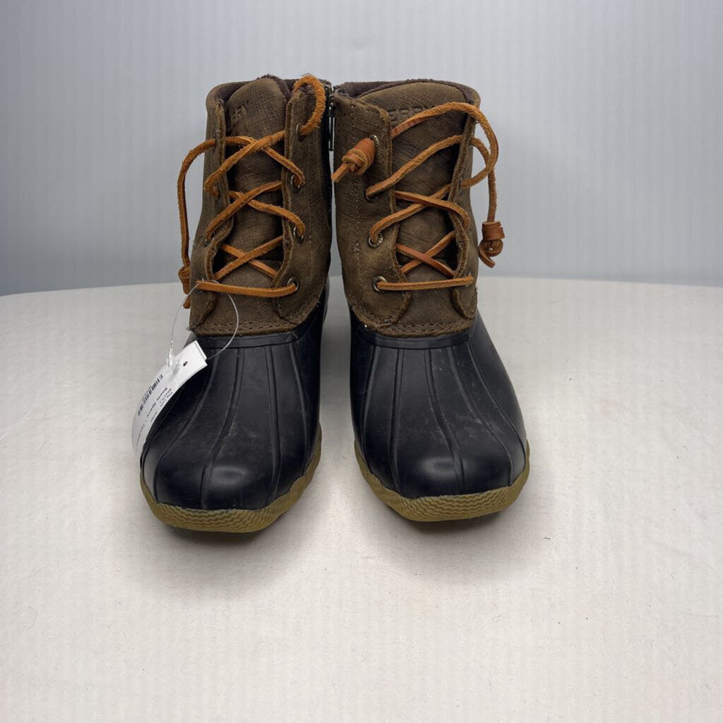 Sperry Boots 7 Tan/Black