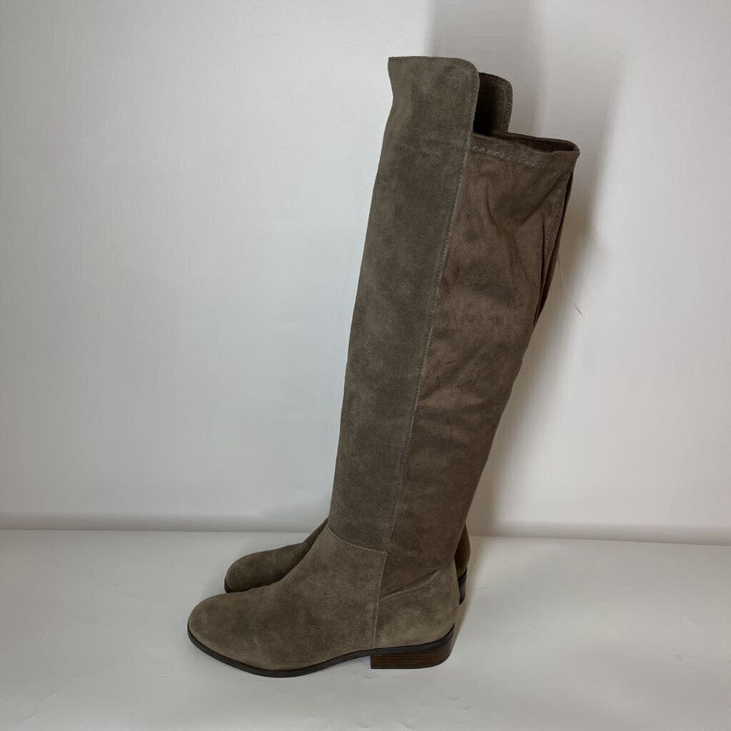 Lucky Brand Boots 7 Brown Suede