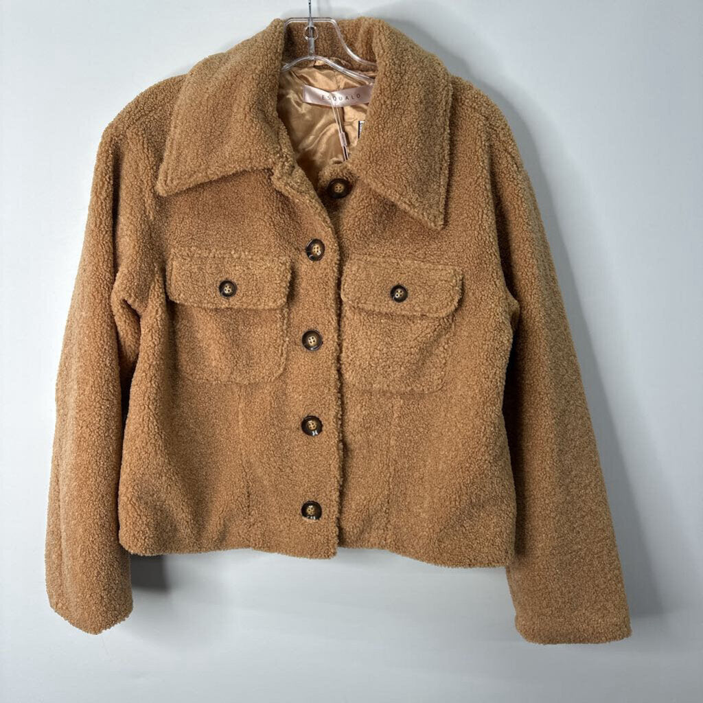 Esqualo Outerwear S(6) Camel Sherpa