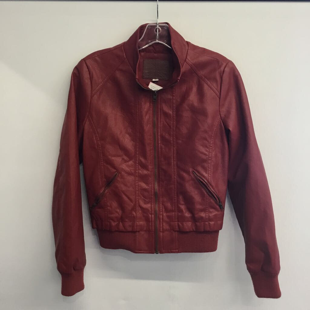 Miss London Outerwear M Red