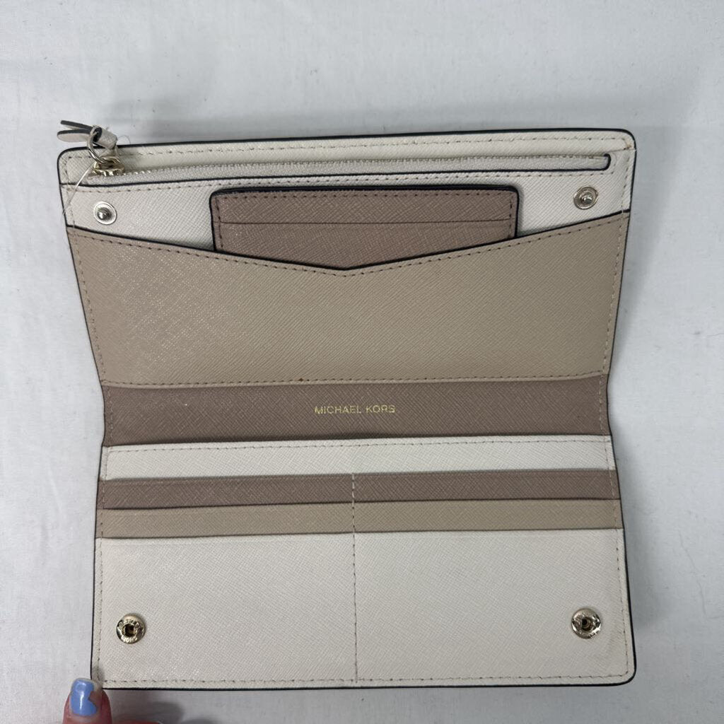 Michael Kors Wallet Wallet w/card insert Beige/Ivory