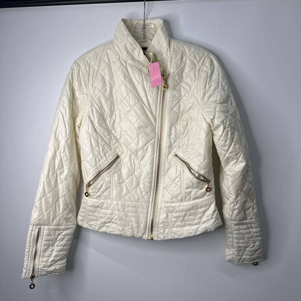 Black Rivet Outerwear S White