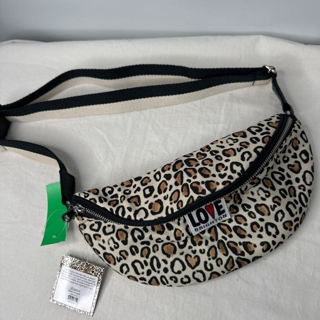 Brighton Purses OSFM Leopard/Cream/Black