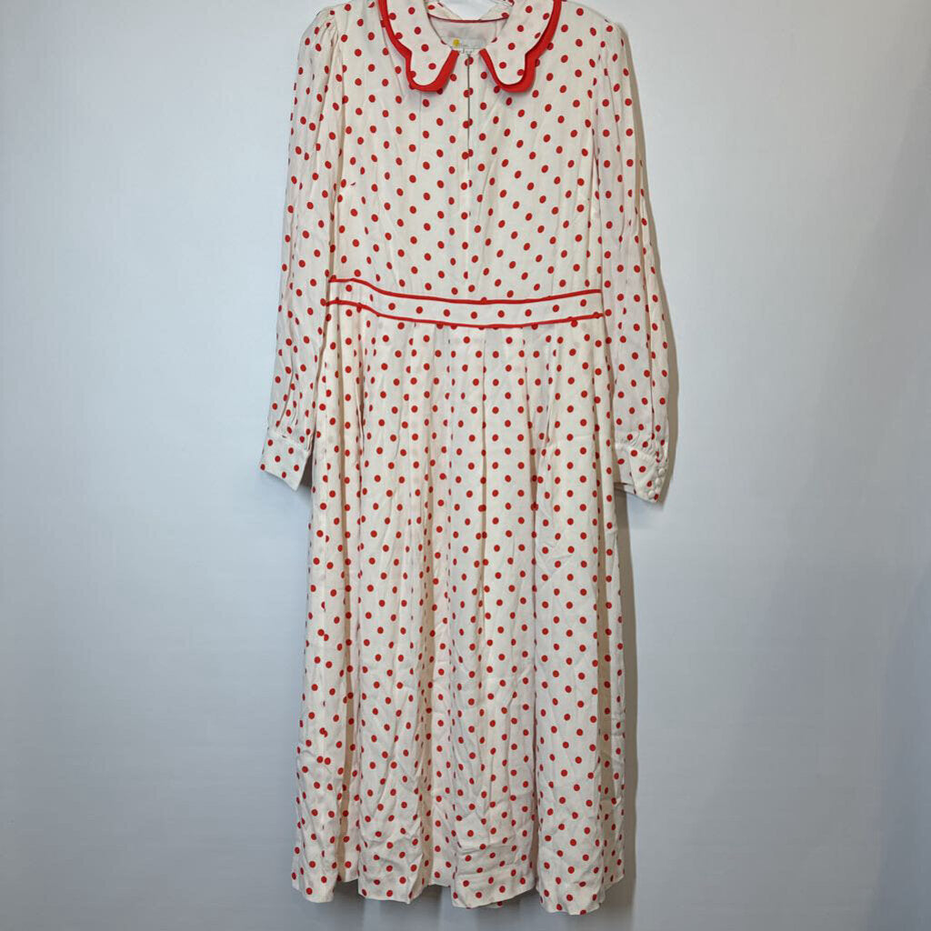 Boden Dress 10/M Red Dots