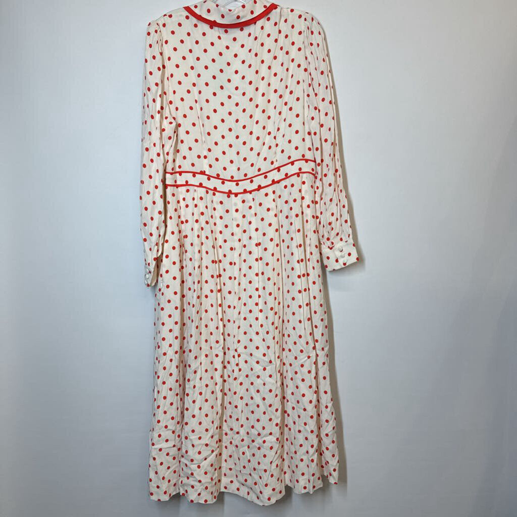 Boden Dress 10/M Red Dots