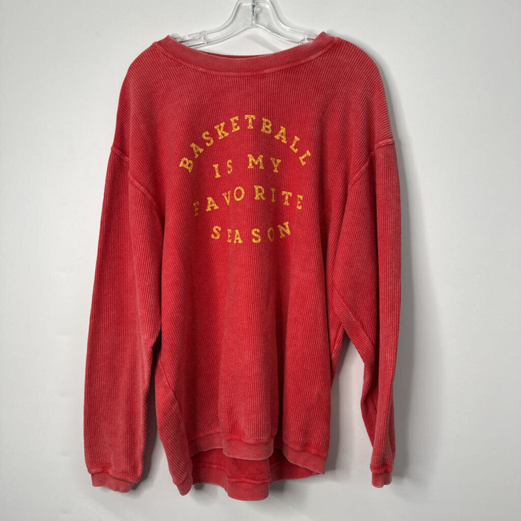 Boat House Apparel Long Sleeve M Red/Yellow