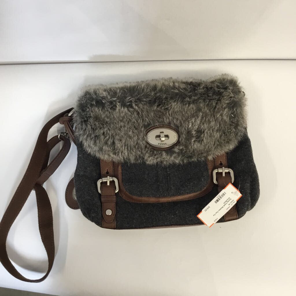 Fossil Purses Gray/Black