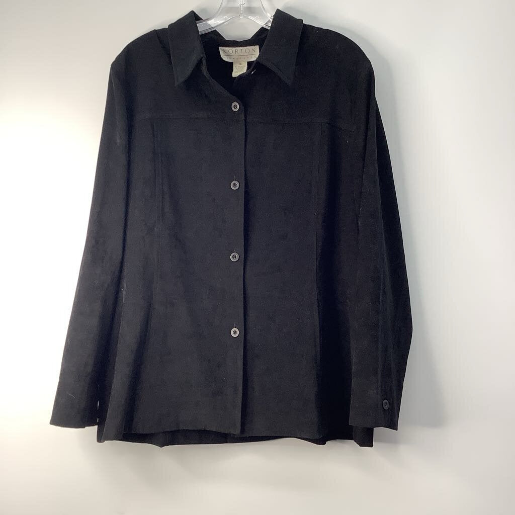 Norton McNaughton Outerwear L Black Velvet