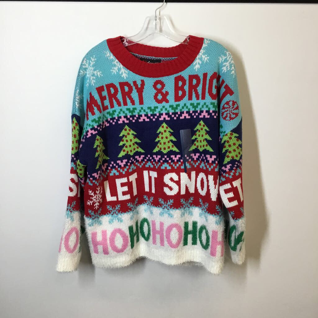 Sweater L Blue/Multi