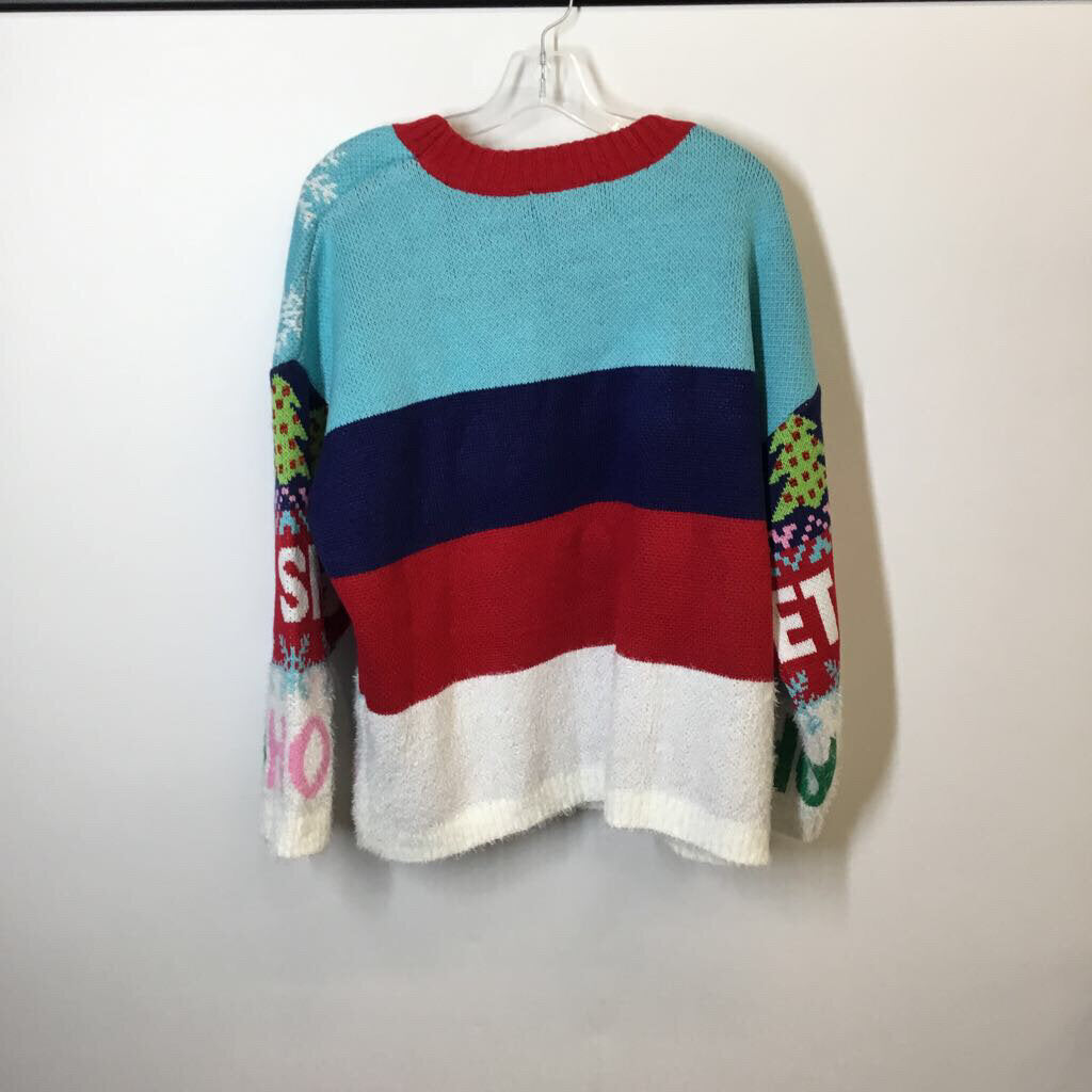 Sweater L Blue/Multi