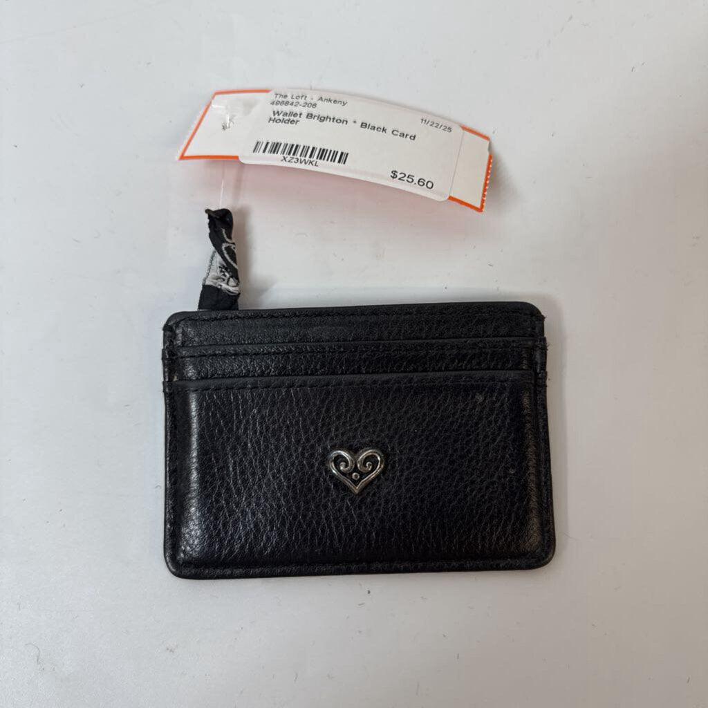 Brighton Wallet Card Holder Black