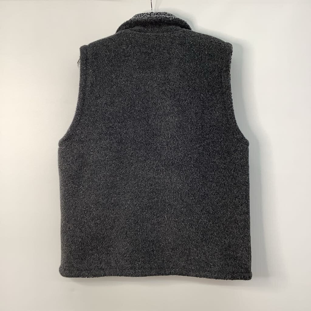 Vest S Gray Fleece