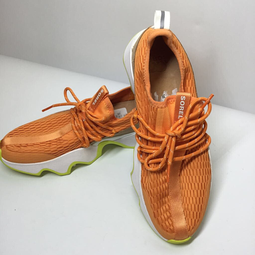Sorel Shoes 8.5 Orange/White/Green
