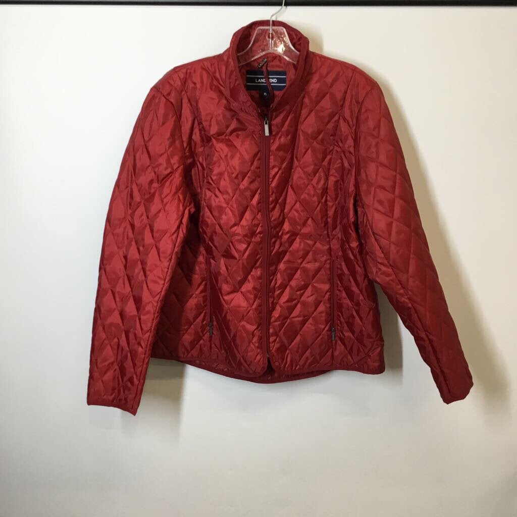 Lands' End Outerwear XL Red