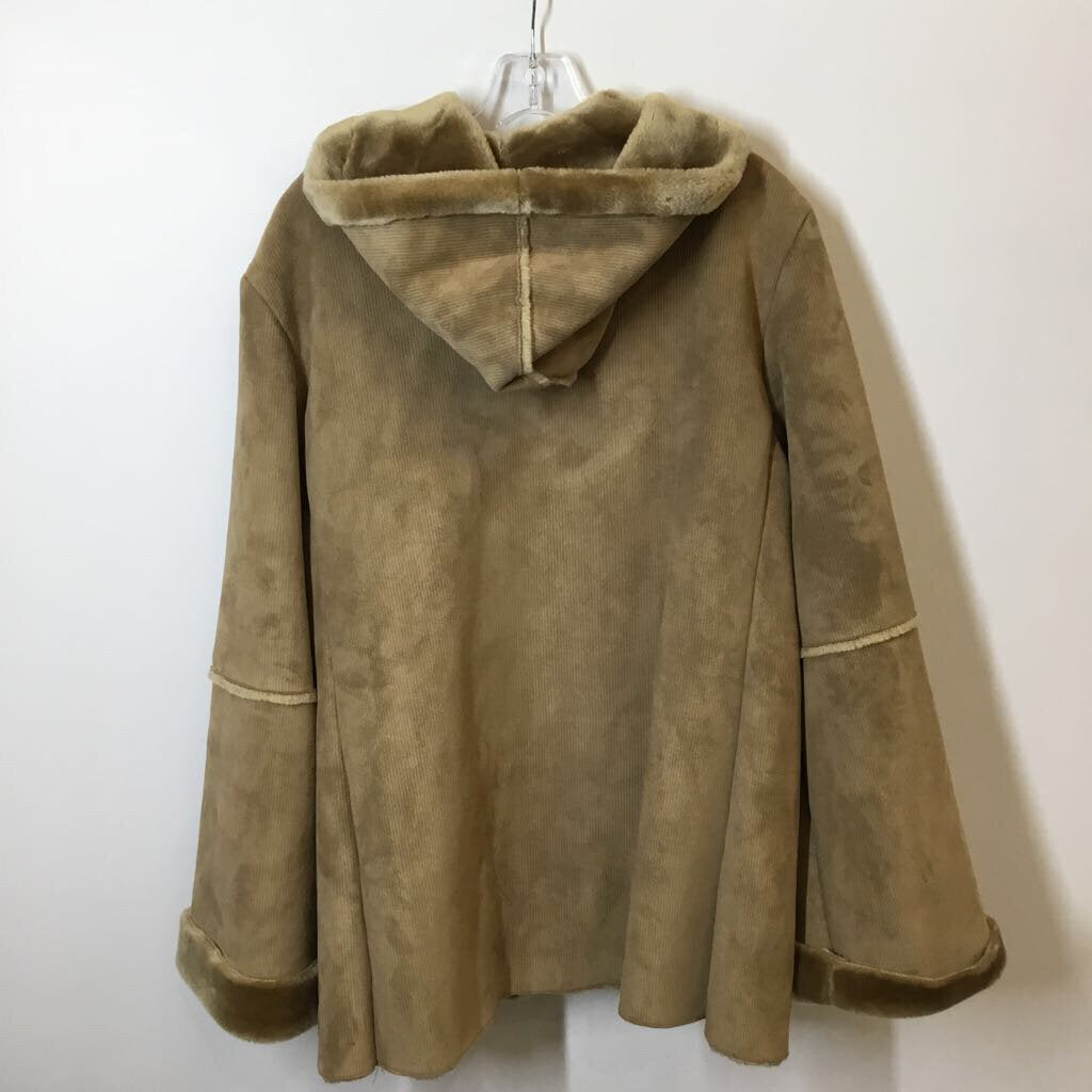 Jones New York Outerwear XL Brown/Furr