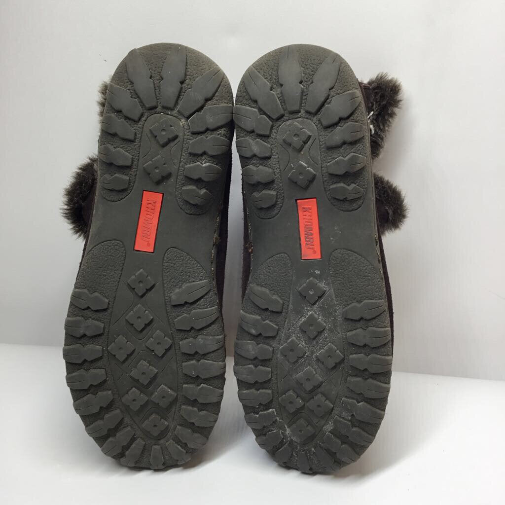 Khombu Boots 9 Brown/Furr