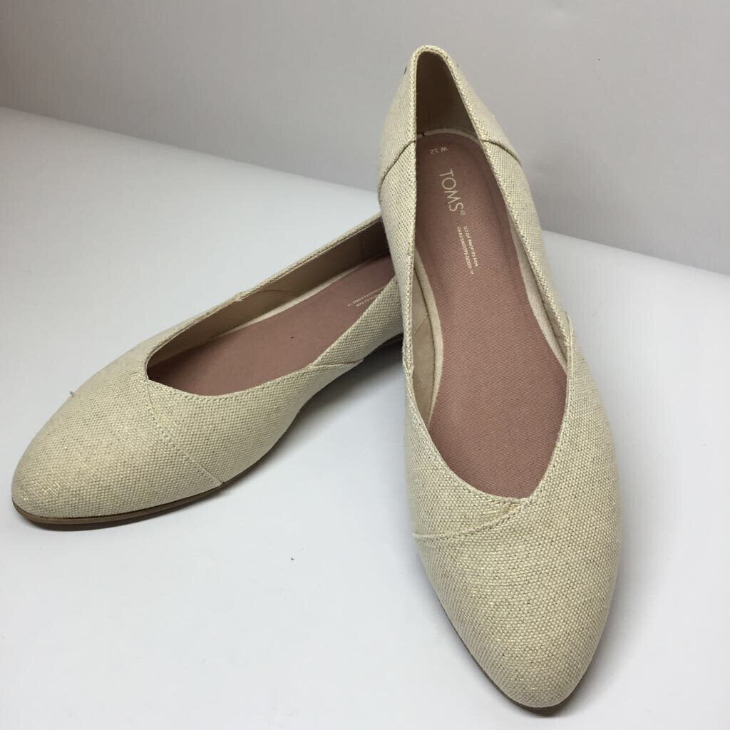 Toms Shoes 12 Gold