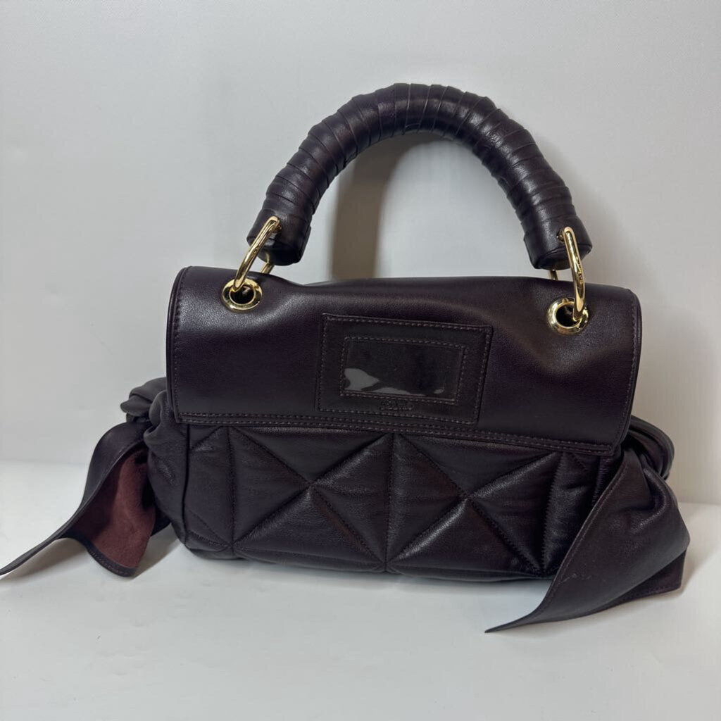 Zac Posen Purses Dark Plum