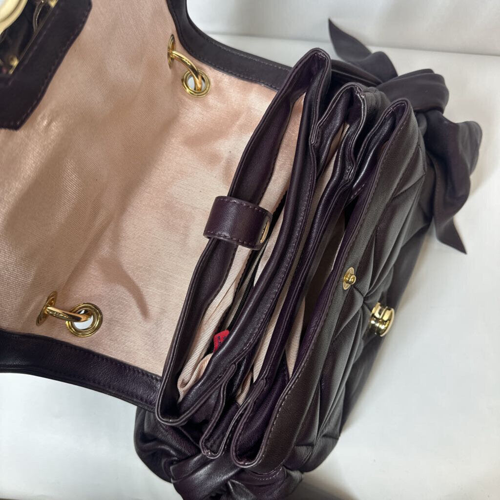 Zac Posen Purses Dark Plum