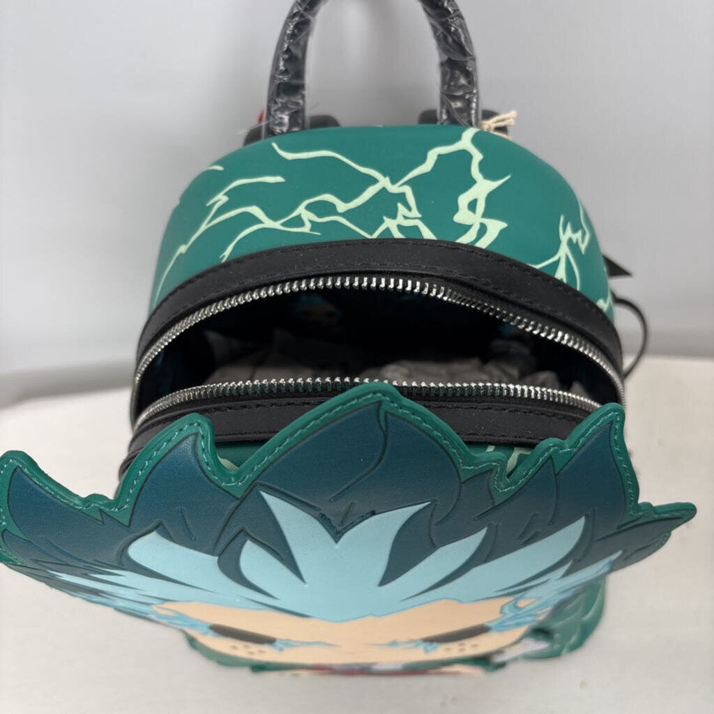 Loungefly Purses Mini Backpack Green/My Hero Academia