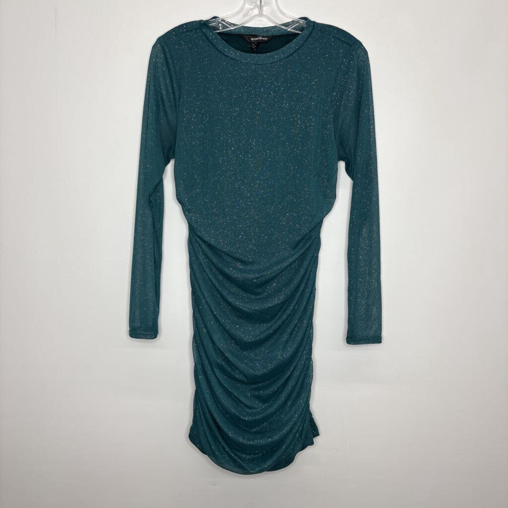 Speechless Formal Wear XL Green Sparkles