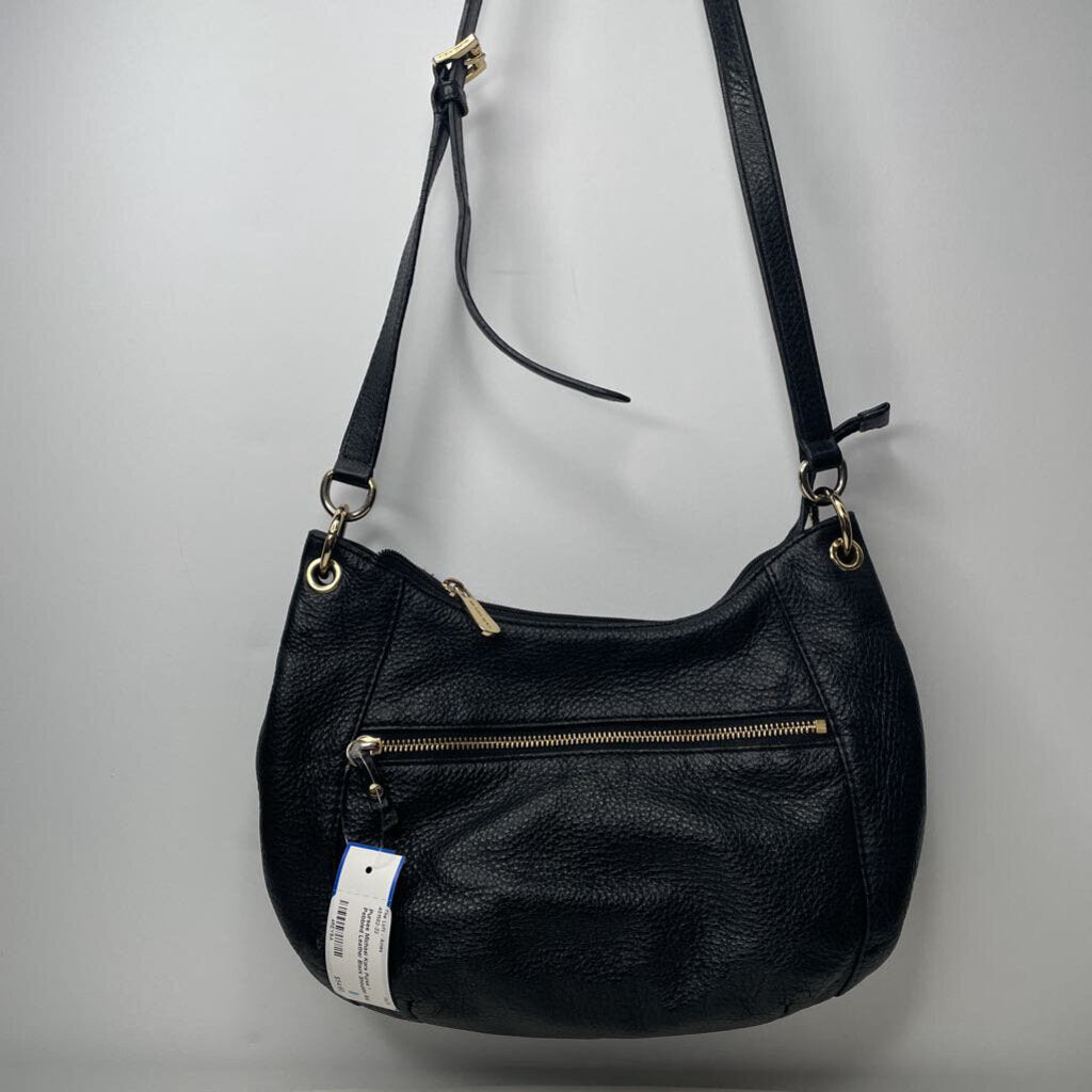 Michael Kors Purse Purses Shoulder Bag Pebbled Leather Black