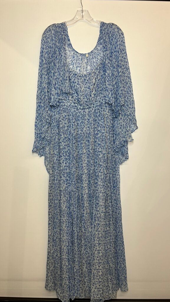 Dress 8/M Blue Floral