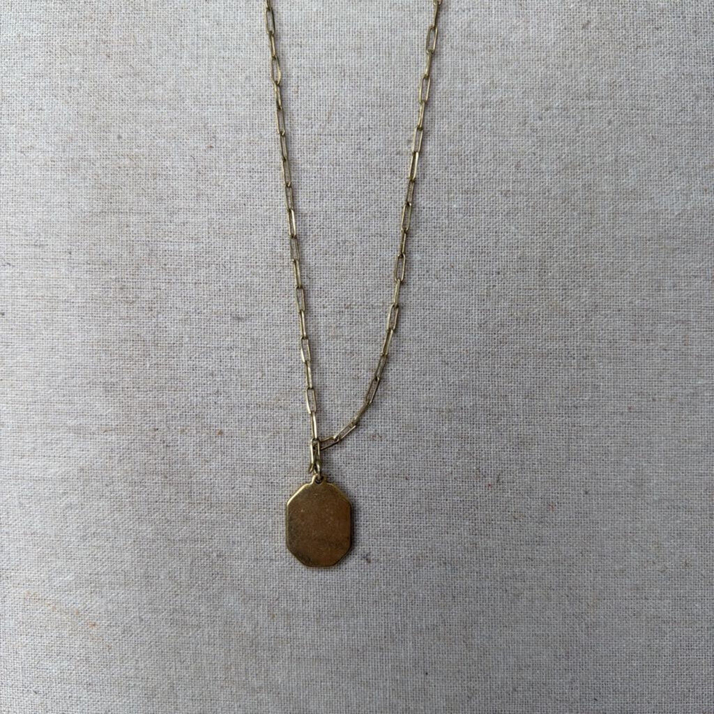 Stella&Dot Accessories Necklace Gold/Emerald/Hematite