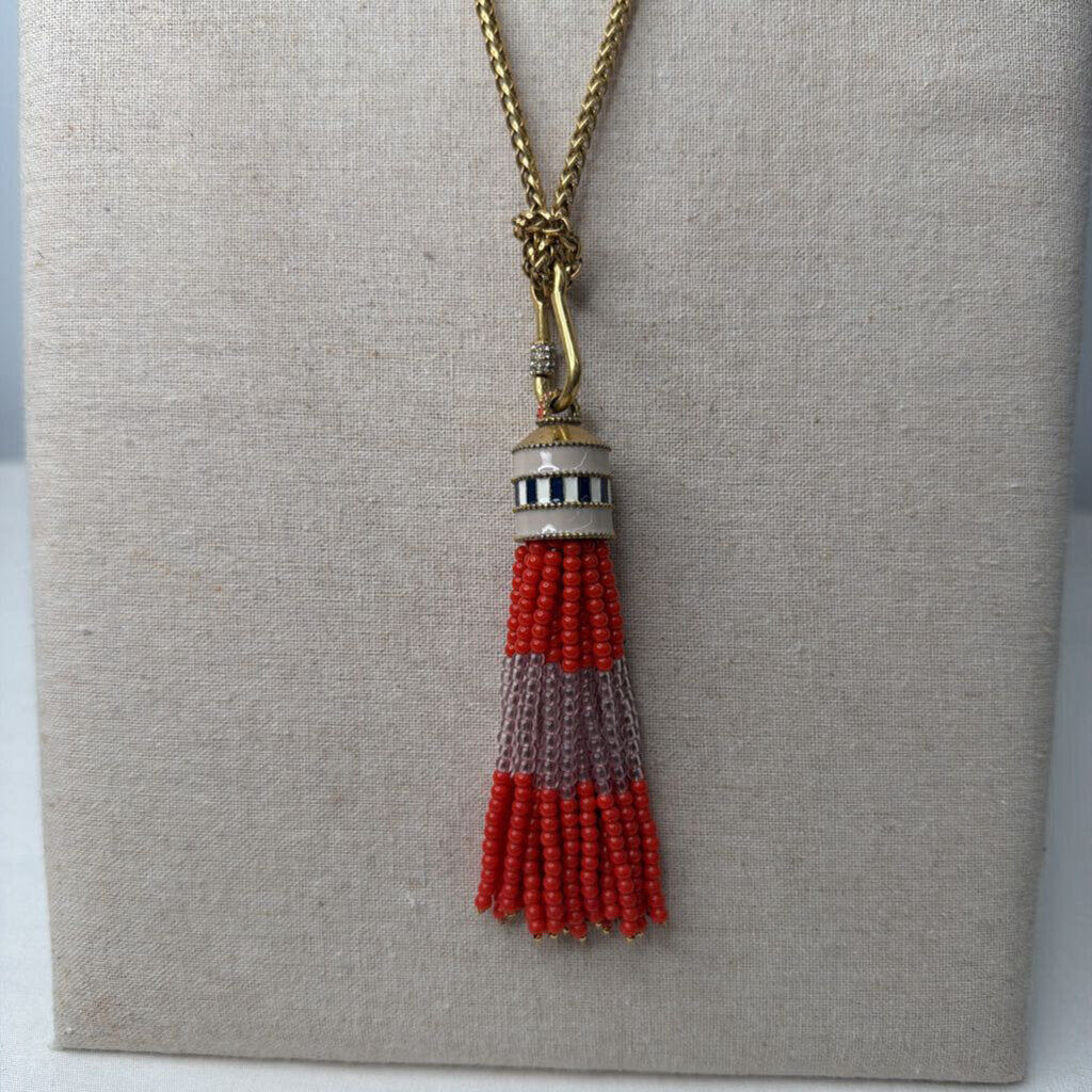 Stella&Dot Accessories Brio Tassel Red/Gold