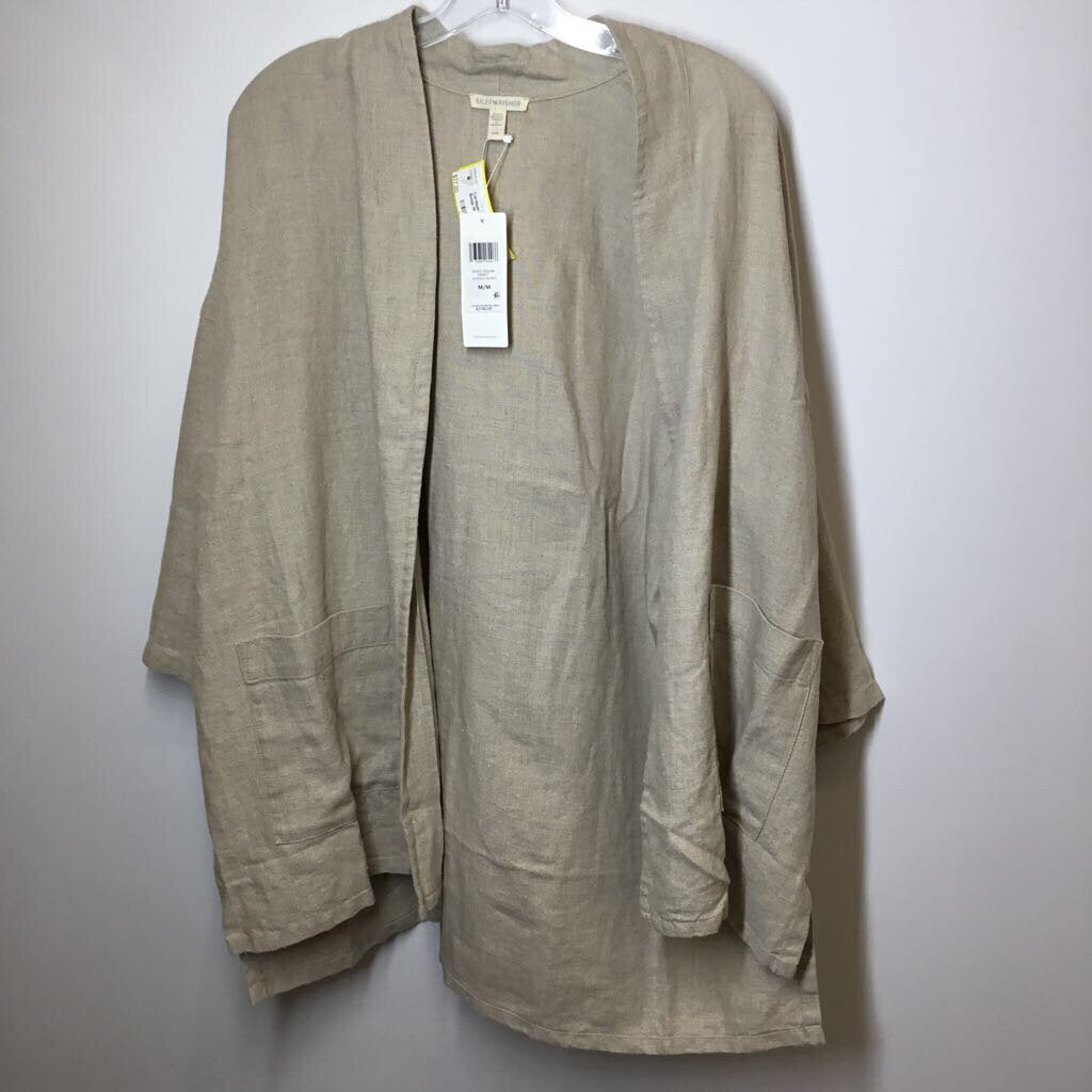 Eileen Fisher Cardigan M Beige