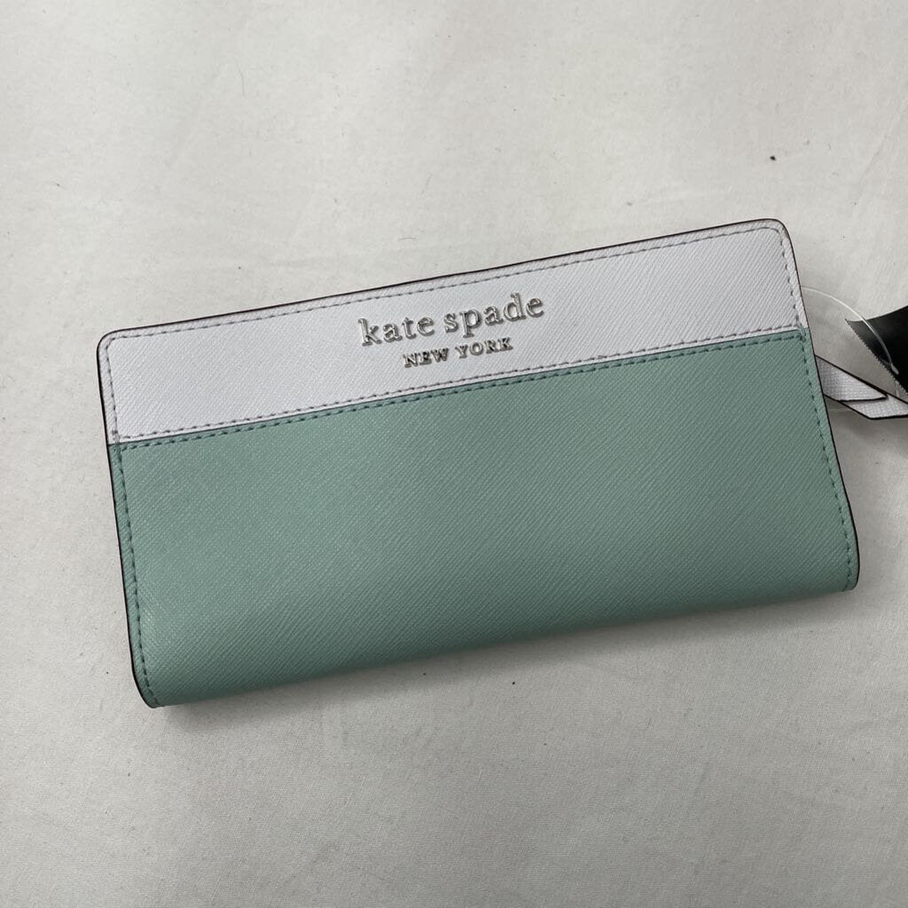 Kate Spade Wallet Mint/White