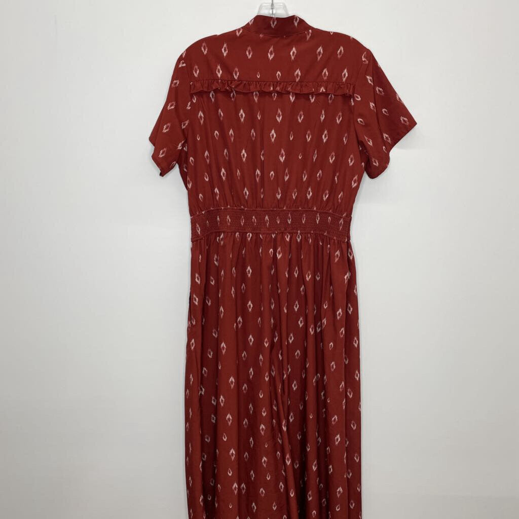 Dress M Burnt Orange