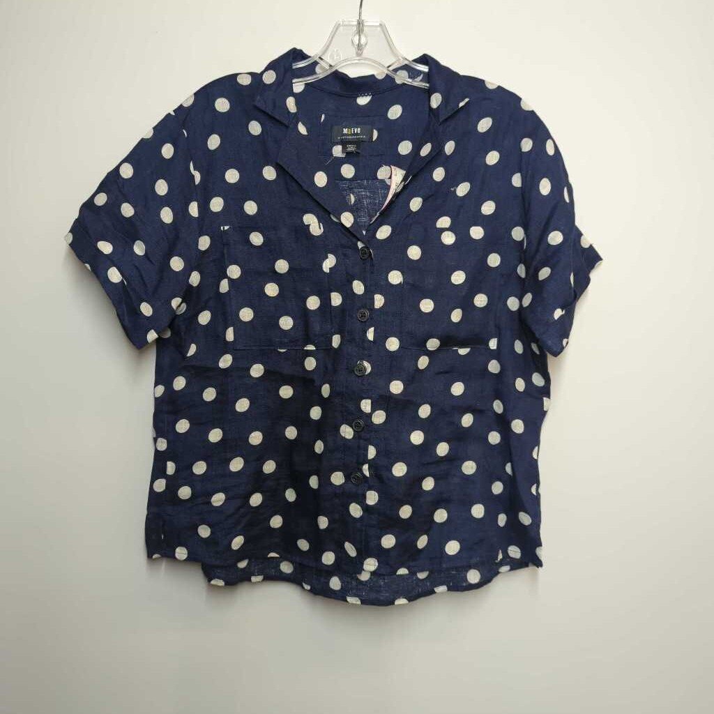 Maeve Shirt S Navy/White