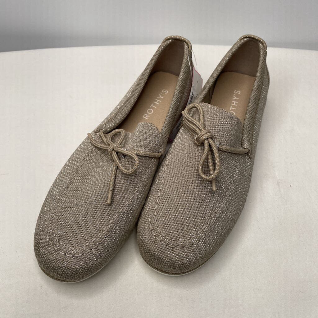 Rothy's Shoes 9.5 Tan/Silver