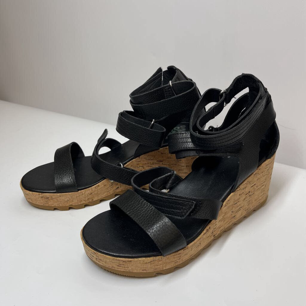 Sorel Sandals 8.5 Black