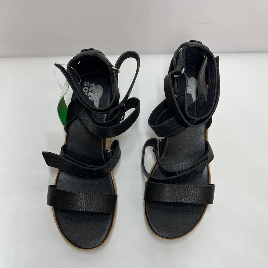 Sorel Sandals 8.5 Black