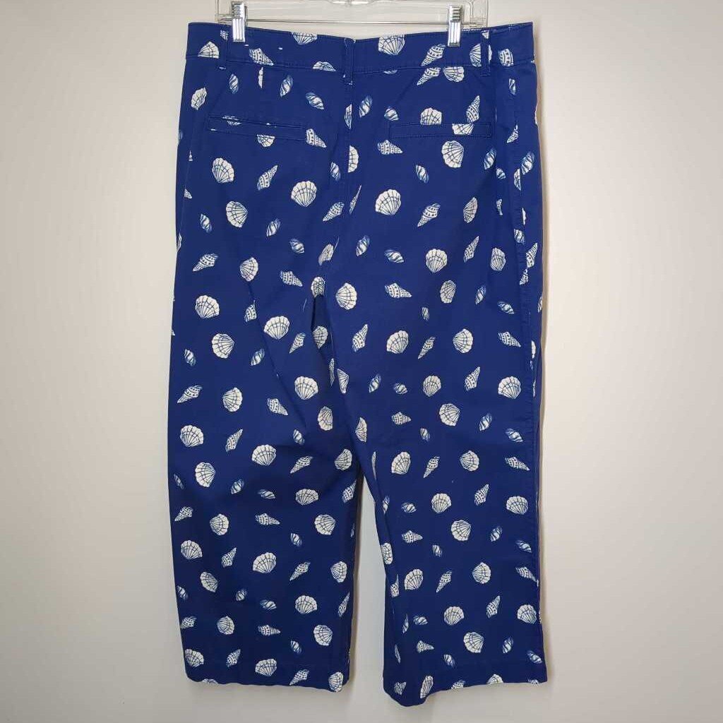 Loft Pants 16 Blue/White