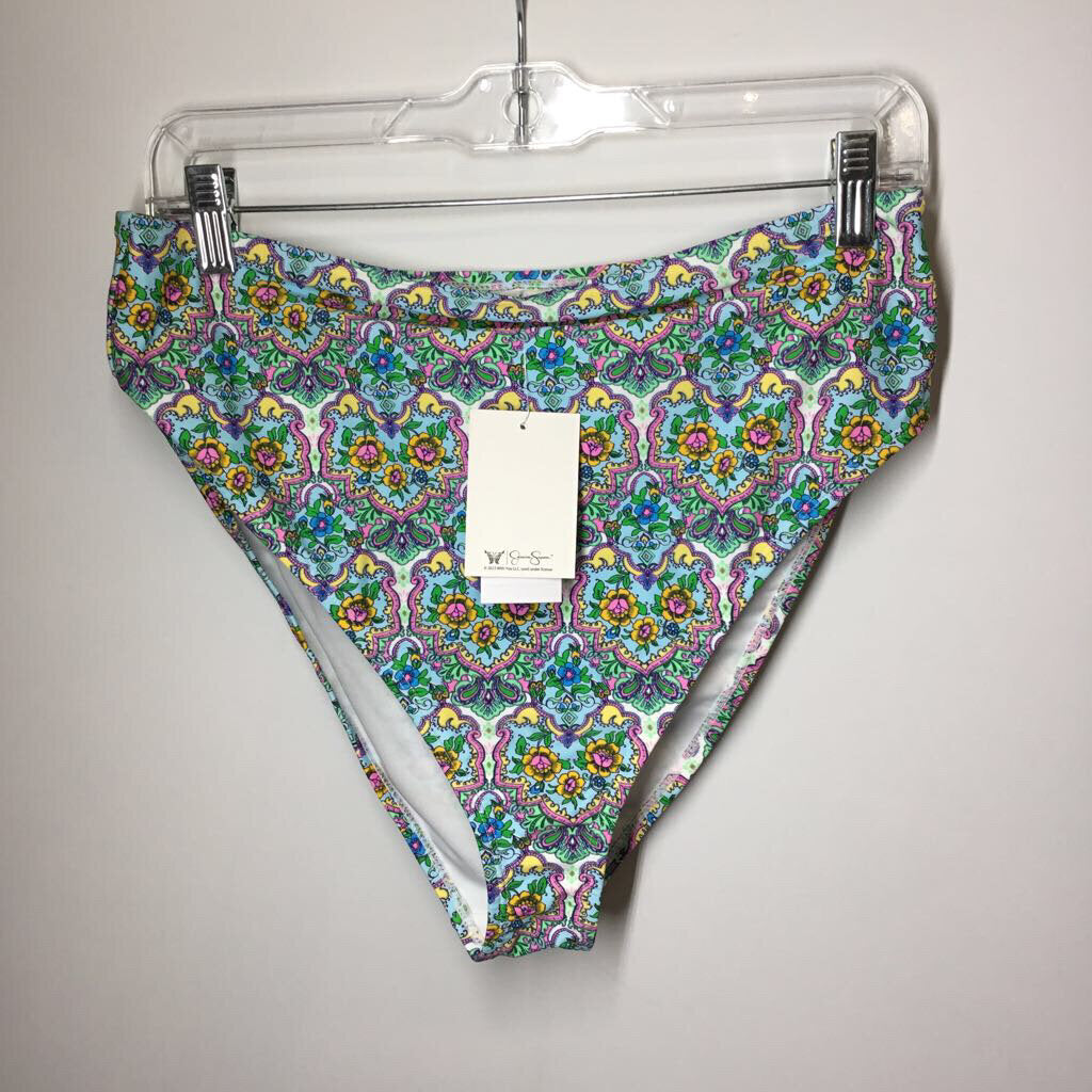 Jessica Simpson Swim Wear L Blue/Green