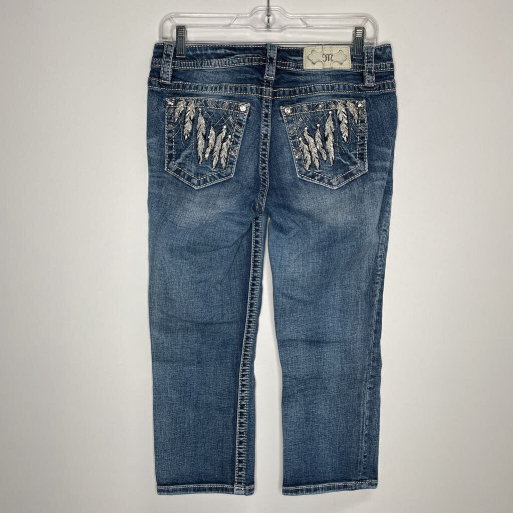 Miss Me Designer Capris 8 Denim
