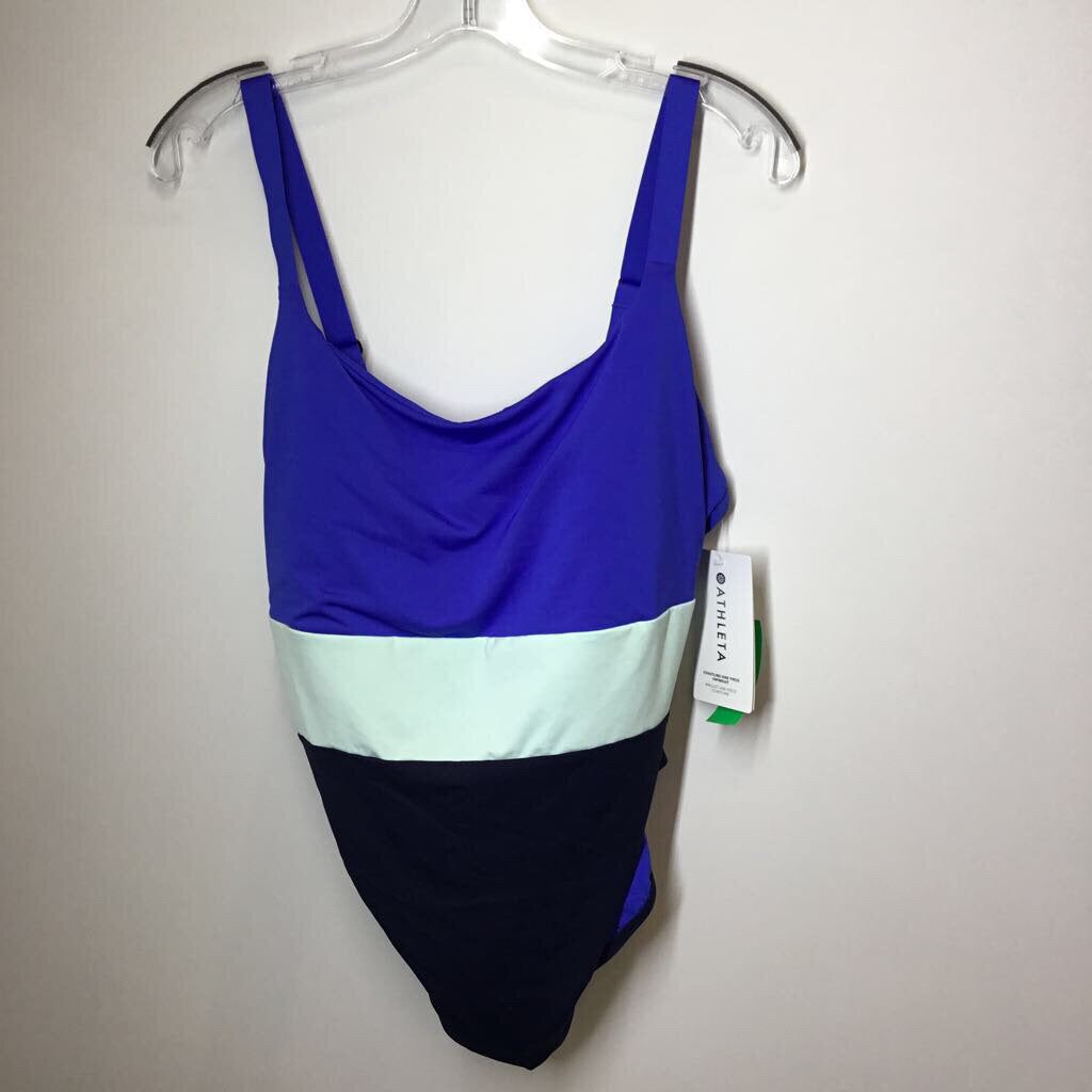 Athleta Swim Wear XL Blue/Navy/Teal