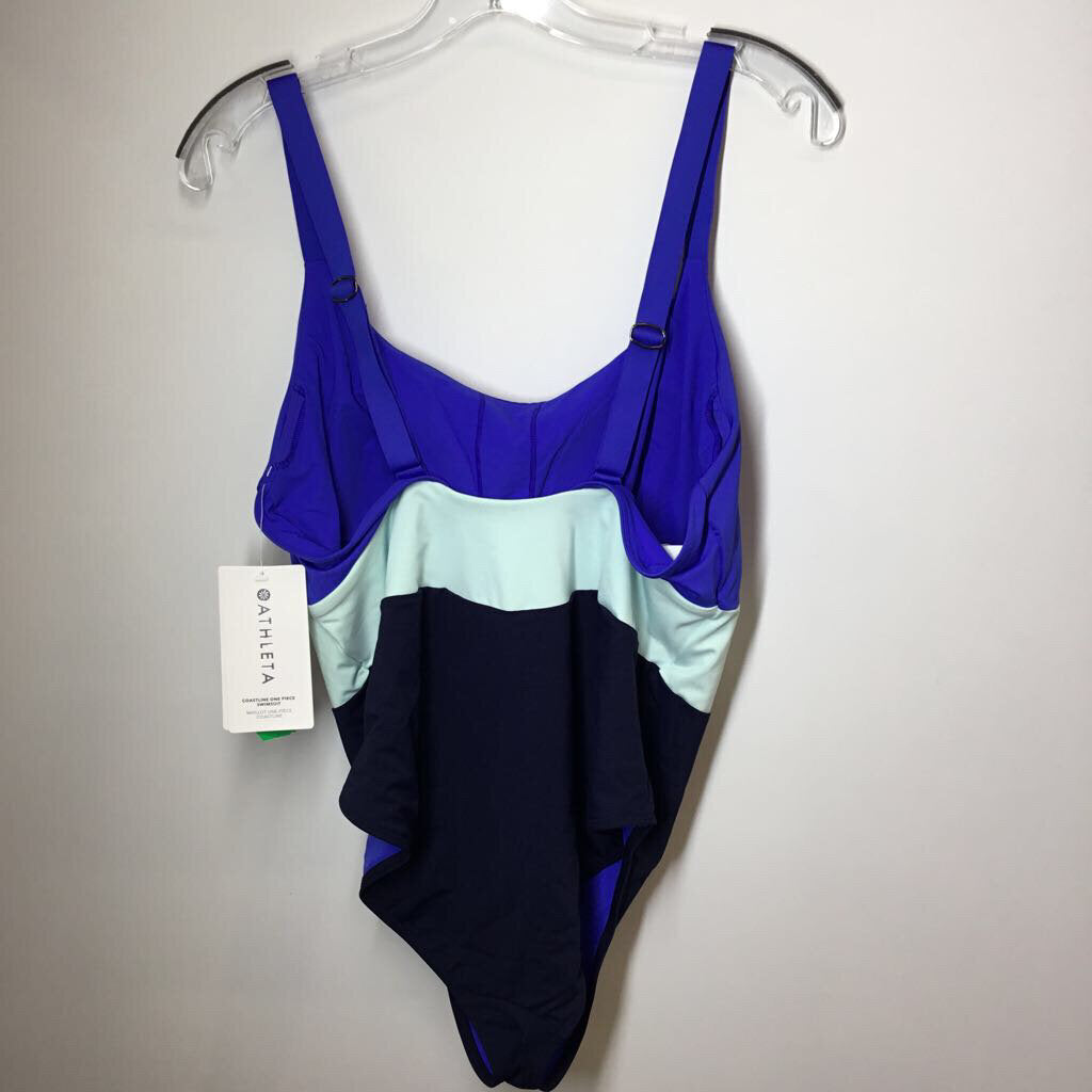 Athleta Swim Wear XL Blue/Navy/Teal