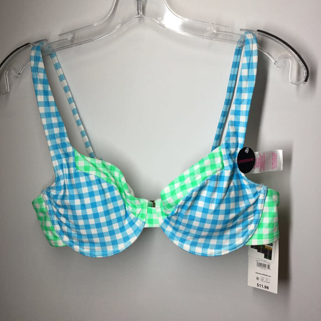 No Boundaries Swim Wear M/L Blue/Green